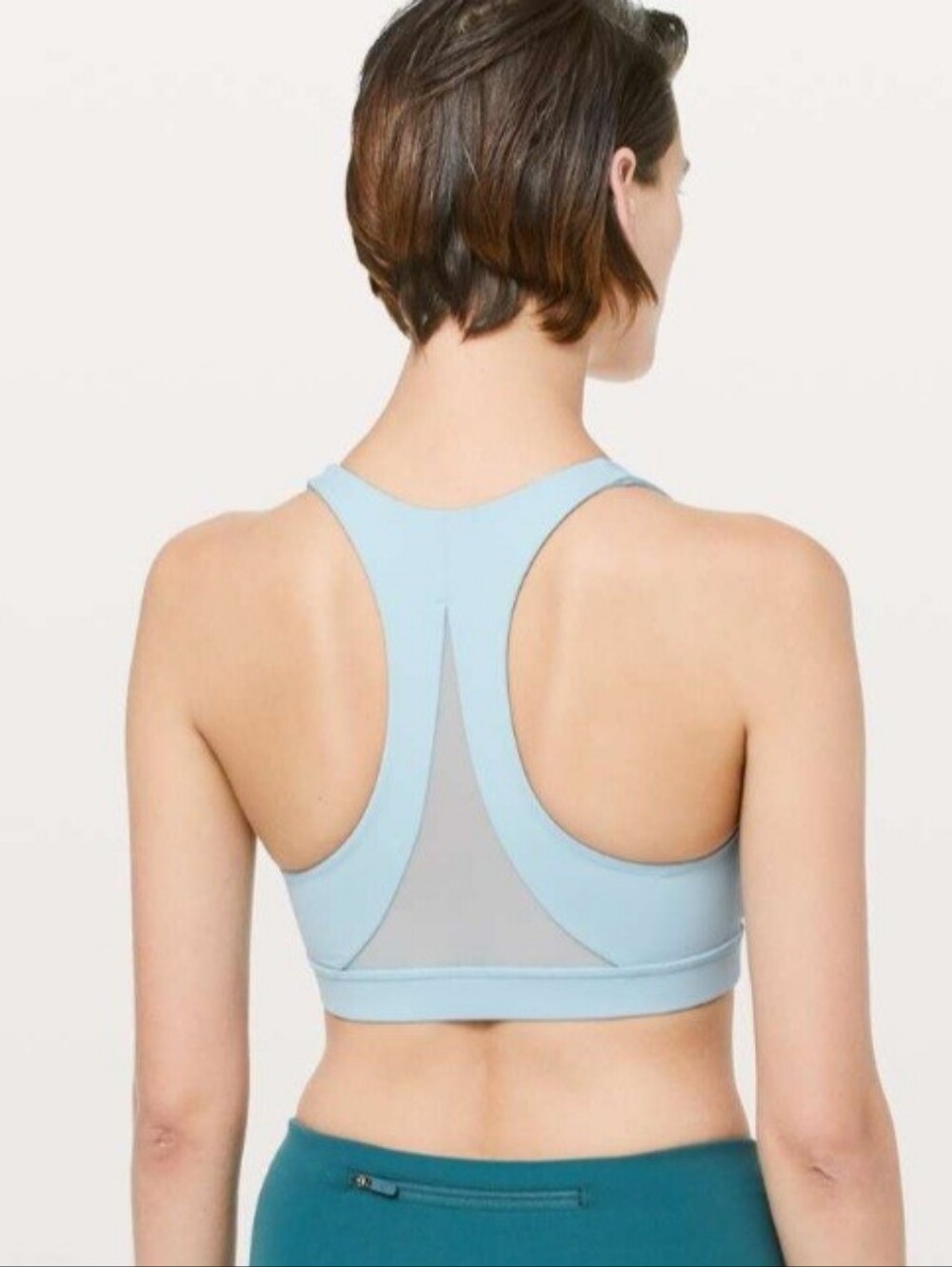 Lululemon Invigorate Bra Blue